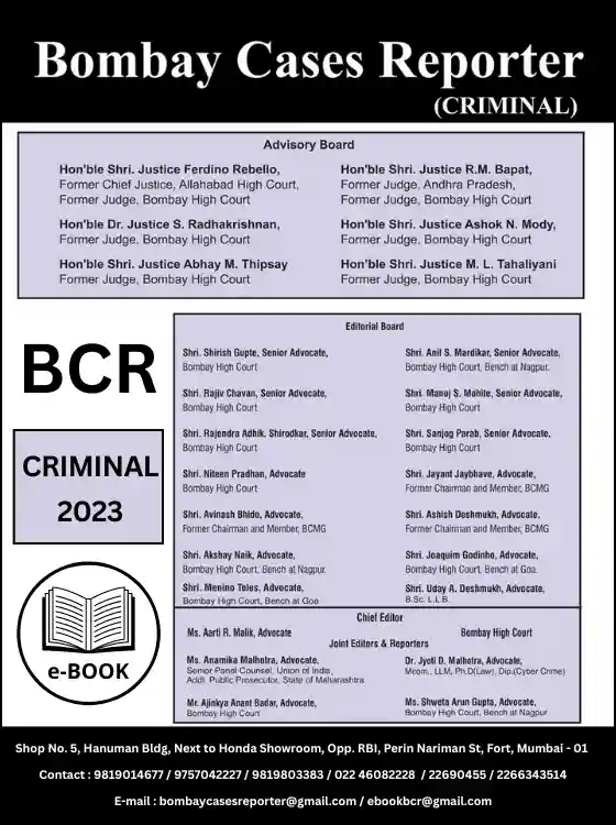 BCR Criminal 2023 